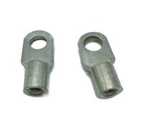 Gas Struts 2x 10mm M8 M6 Universal Boot Bonnet Gas Strut End Fitting Connector Ball Screw Bolt Pin Joint Valve For Spring Lift Supports Front Hood Struts(Inner 8mm)