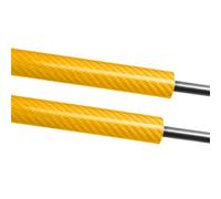 Gas Struts Bonnet 614099 6143 95130 E6143 E95130 For Saab 9 5 1999-2009 Rear Gas Spring Shock Lift Strut Pair Struts Support Bar Pressure Rod(Yellow)