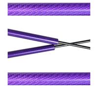 Gas Struts Front Bonnet Hood Struts For Nissan Z 400Z RZ34 For Fairlady Z 2022-2025 Pedestrian Hood Hinge Lift Support Spring Rod Shocks Damper Front Bonnet Gas Dampers(Purple carbon fiber)