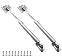 Gas Struts,Gas Lift Strut, 2X Gas Spring,Heavy Duty Gas Lift Strut Soft Open Lid Hinge,Safety Lift Support,Gas Shocks,Automatic Lid Stay Pneumatic Arms(100N)
