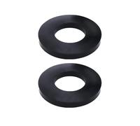 Gas Suspension Shock Absorbers Universal Shock-Absorbers Pad Bushing Protector Rubber Ring For VW For Golf MK4 For Jetta For Bora Bushing Hood Seal Front Bearing Top(2pcs black)
