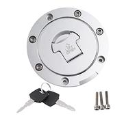 Gas Tank Cap Replacement, Lock Keys for CBR600RR 2003-14 CBR600F4 F4i 2001-2006, Keeps Fuel Tank Dust-, Prevents Oil Leakage, Enhances Motorcycle Performance with Premium Quality
