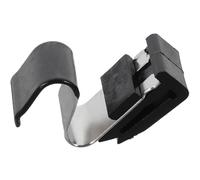 Gas Tank Door Cover Spring Replacement, Black Plastic Door Spring Clip with Leak Prevention for Car Accessories and Fuel Filler
