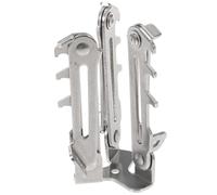 Gas Tank Fixing Bracket Folding Aluminium Alloy Silver