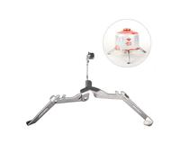 Gas Tank Holder Outdoor Camping Tank Bracket Stainless Steel Folding Stand Cooking Gas Bottle Tripod