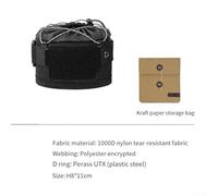 Gas Tank Protective Cover for Camping - 1000D Nylon Tear-Resistant, Anti-Collision Flat & Long Canister Cover, Black(Small size)