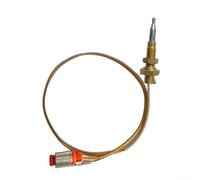 Gas Thermocouple Kit, Copper Head Heading Screw Thermocouple Gas Burner for Sabaf, Replacement Thermocouple for Gas Furnaces, Boilers and Water Heaters(Short needle 40cm)