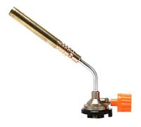 Gas Torch Flame Torch Head Flamethrower Burner Butane Gas Blow Hand Ignition for Camping Cooking Picnic Heating