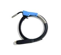 Gas Torch Mig Nozzle Cable Handle Copper Stainless Steel Build Consistent and Reliable Wire Feed Flexible Strain Relief for Industrial Repair Workshop use Fabrication, Style to 2