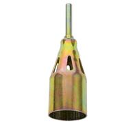 Gas Torch Replacement Nozzle Iron Spraying Head for Cooking Charcoal Grills | Golden Finish, Portable Flame Control, Long Fire Spray, Suitable for Gas Bodies, Cooking Areas and Restaurant Kitchens
