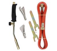 Gas Torch Weed Burner Propane Hose Regulator Roofers Plumbers Kit Pb022