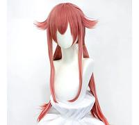 Gasai Yuno Anime The Future Diary Cosplay Wig Mirai Nikki Costume Women Halloween Play Adult Hair Fiber synthetic wig