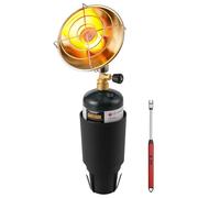 GasBRUH Golf Cart Heater with Cup Holder-Control Valve,Portable 6200BTU Outdoor Propane Heater with Windproof USB Lighter, Fits Most Golf Cart EZGO, Yamaha & Club Car (Fuel Not Included)