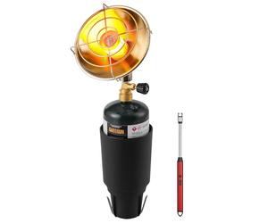GasBRUH Golf Cart Heater with Cup Holder-Control Valve,Portable 6200BTU Outdoor Propane Heater with Windproof USB Lighter, Fits Most Golf Cart EZGO, Yamaha & Club Car (Fuel Not Included)