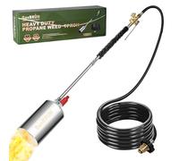 Propane Torch Weed Burner Kit, 1,200,000 BTU High Output Propane Torch with Igniter, Propane Weed Torch with 10FT Hose,Blow Torch Flamethrower, Flame Thrower for Weeds, Roofing Asphalt Ice Snow