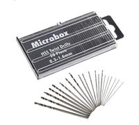 Gasea 0.3-1.6mm Small Drill Bits Set High Speed Steel Mini Micro Drill Bit