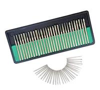 Gasea 30pcs 1/8" Shank Diamond Coated Burr Drill Bits Rotary Tool