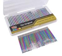 Gasea 30Pcs 30pcs Nail Drill Bits Set, Tungsten Carbide Electric Nail Files, Colored Titanium Coated Diamond Burrs for Acrylic Gel Manicure Pedicure, Nail Polish & Cuticle Removal