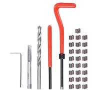 Gasea 30PCS M6 Metric Thread Repair Insert Kit for Helicoil Car Auto Repair Insertion Tool Thread Restoring Kit M6 x 1.0mm
