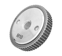 Gasea M10 Quick Release Clamping Nut - Heavy Duty Fast Tighten & Release Flange Nut for Angle Grinder | Stainless Steel Replacement Part for Diamond Cutting Discs, Cup Wheels & Abrasive Discs