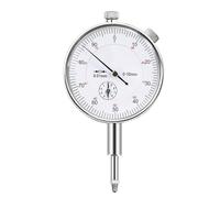 Gasea Metric Dial Indicator 0-10mm, Precision 0.01mm Resolution Mechanical Test Gauge, Dial Measuring Instrument Tool for Shaft Runout, Gear Clearance & Alignment