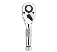 Gasea Stubby Ratchet Wrench, 1/2" Drive Mini Ratchet Handle, 72-Tooth Quick-Release Reversible Ratchet Socket Wrench