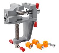 Gasea Universal Mini Drill Press Vise Clamp Table Bench Vice Clip On Sculpture Craft Carving Tool for Jewelry Walnut Nuclear Watch Repairing