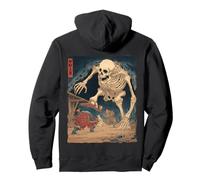 Gashadokuro Giant Skeleton Yokai Japanese Horror Art Vintage Pullover Hoodie