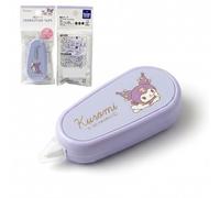 GASHINA STORY Cute Character Correction Tape 20m - Smooth Application - Instant Mess-Free Write Out White-Out No Drying - Compact & Portable Stationery Fans - Christmas Stocking Stuffer Gift (Purple)