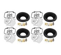 gasket 4 Sets Motorcycle Carburetor Diaphragm Float Repair Conversion Kits Fit For Suzuki GS500E 1990-2000