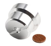 Gasket and Reel Gauge For for SLX DC Half Moon Cap M7 Ideal Water Drop Wheel Tool (silver)