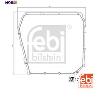 FEBI BILSTEIN 176789 Seal, automatic transmission oil pan