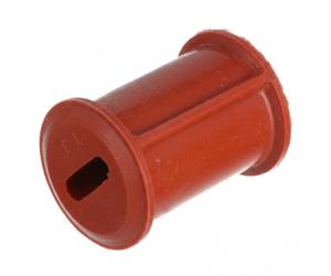 Gasket Double Lip Tap Plug Red Replacement Part for GBG Granicream, Granismart, Granitimr Slush Machines, Part No SL310001915