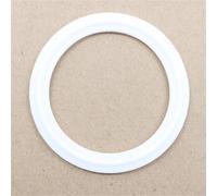 Gasket Food Grade White Silicone Gasket Fits Tri-Clamp Ferrule 3/4"-6" for Beer Silicone Gaskets (PTFE,5_25MM-OD50.5MM)
