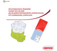 CORTECO 427377P Crankcase gasket set