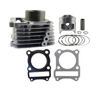 gasket parts 57mm Motorcycle Air Cylinder Block Piston Kit Gasket Kit For Suzuki GS125 GS 125 Engine Kit Gasket Accessories