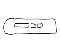 Gasket Rocker Cover Compatible With Mazda 3 2004 2005 2006 2007 2008 2009 For Tribute 2005 2006 2007 2008 OE：1S7G6K260AA, 1S7Z6584BA, VS50639R1, VS50417 Car Engine Valve Cover Gasket