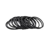 Gasket Rotating 10pcs CS 2.5mm OD 6-180mm NBR Black O Ring Gasket, Automobile Nitrile Rubber Round O Type Corrosion Oil Resistant Sealing Washer Seal Resistant(OD 20mm)