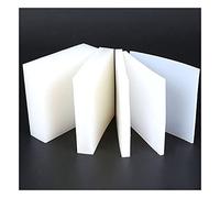 Gasket Rubber Sheet, 1PCS White Square Silicone, Soundproofing Buffer Shock-absorbing Pad, High Elastic Plate(200 x 200 x 10mm)