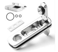 Gasket Seal Insert for Zippo Lighter Metal Anti-Evaporation Fuel Leak Prevention Cap Lighter Insert Replacement Parts Repair Kit with Rubber Rings Flint Slot Cotton for Refillable Fuel Fluid Lighters