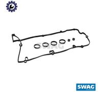 Cylinder head cover gasket set NBR (nitrile butadiene rubber) 33 10 1423 SWAG