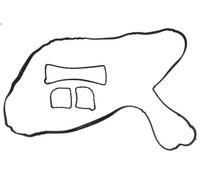 Gasket Set, cylinder head cover ELRING 534.180 for VOLVO V60 I (155) 2 2010-2012