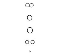 AJUSA 77001700 Gasket Set, oil cooler