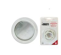 Gaskets and filter plate for Bialetti alum. 1-cup moka pots