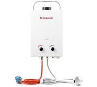 GASLAND BS158 6L Gas Water Heater, Tankless Propane Gas Boiler with Floding Handle, Instant LPG Boiler for RV Camping Shower Washing Horse