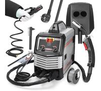 Gasless MIG Welder, 10A Portable Electric Welding Machine with Digital LCD Display, Compact Design for Easy Use, Ideal for Beginners and Pros in Home & Workshop