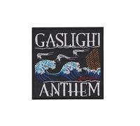 Gaslight Anthem Wave Patch Badge Embroidered Iron on Applique Souvenir Accessory