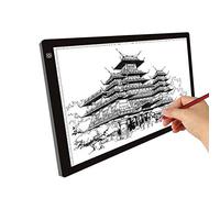 GASLIKE A1 LED Drawing Light Box Board, Ultra-Thin Stepless Dimmable Brightness Tracing Artist Light Pad,For Drawing, Streaming, Sketching, Animation, Calligraphy Light Box Light Pad,A1