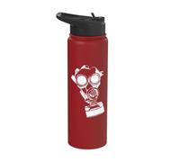 Gasmask I Prepper Equipment Survival Outdoor Stainless Steel Insulated Water Bottle