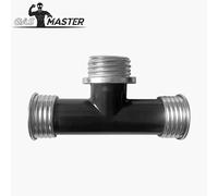 GASMASTER T-Splitter Hose Adaptor for Breath Control Play Black